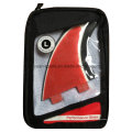 Half Carbon Glassfiber Honeycomb Surf Fin Tri Set para prancha de surf